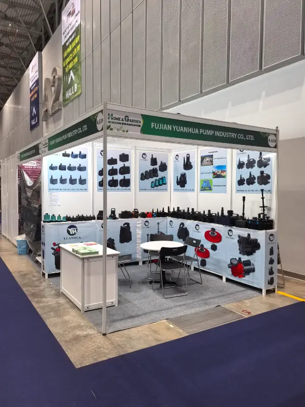 Fujian Yuanhua Pump Industry Co., Ltd. vystavovala na výstavisku Saigon Exhibition & Convention Center - SECC